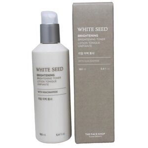 The Face Shop White Seed Brightening Toner with Niacinamide‎ 160ml 5.4 fl oz NEW
